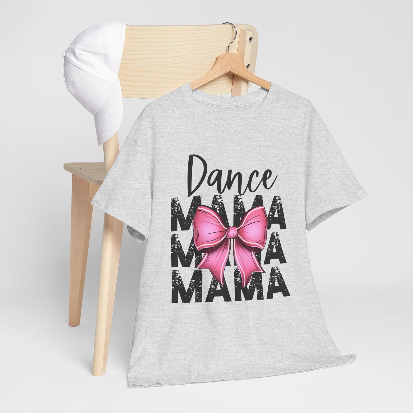 Glitzy Bow Dance Mom Tee