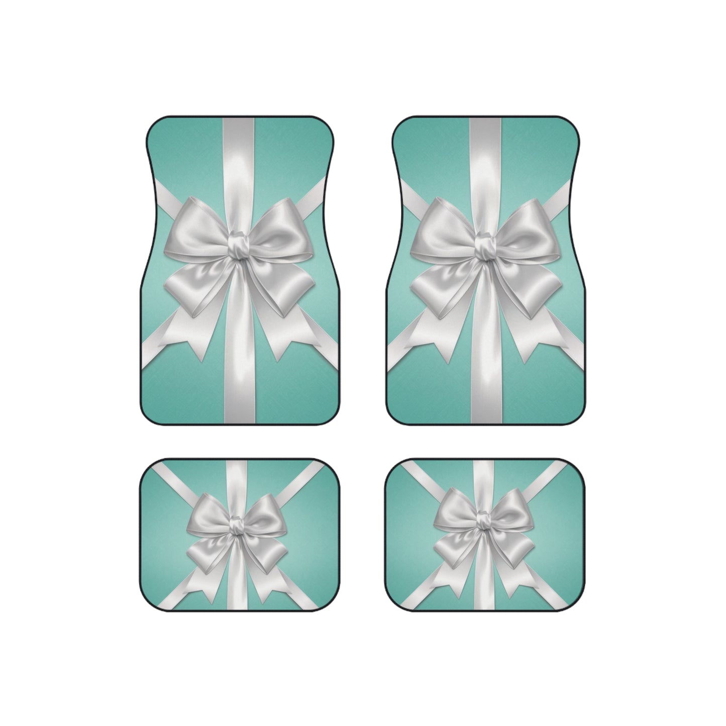 Luxury Gift Bow Car Floor Mats – Because Your Ride Deserves to Shine