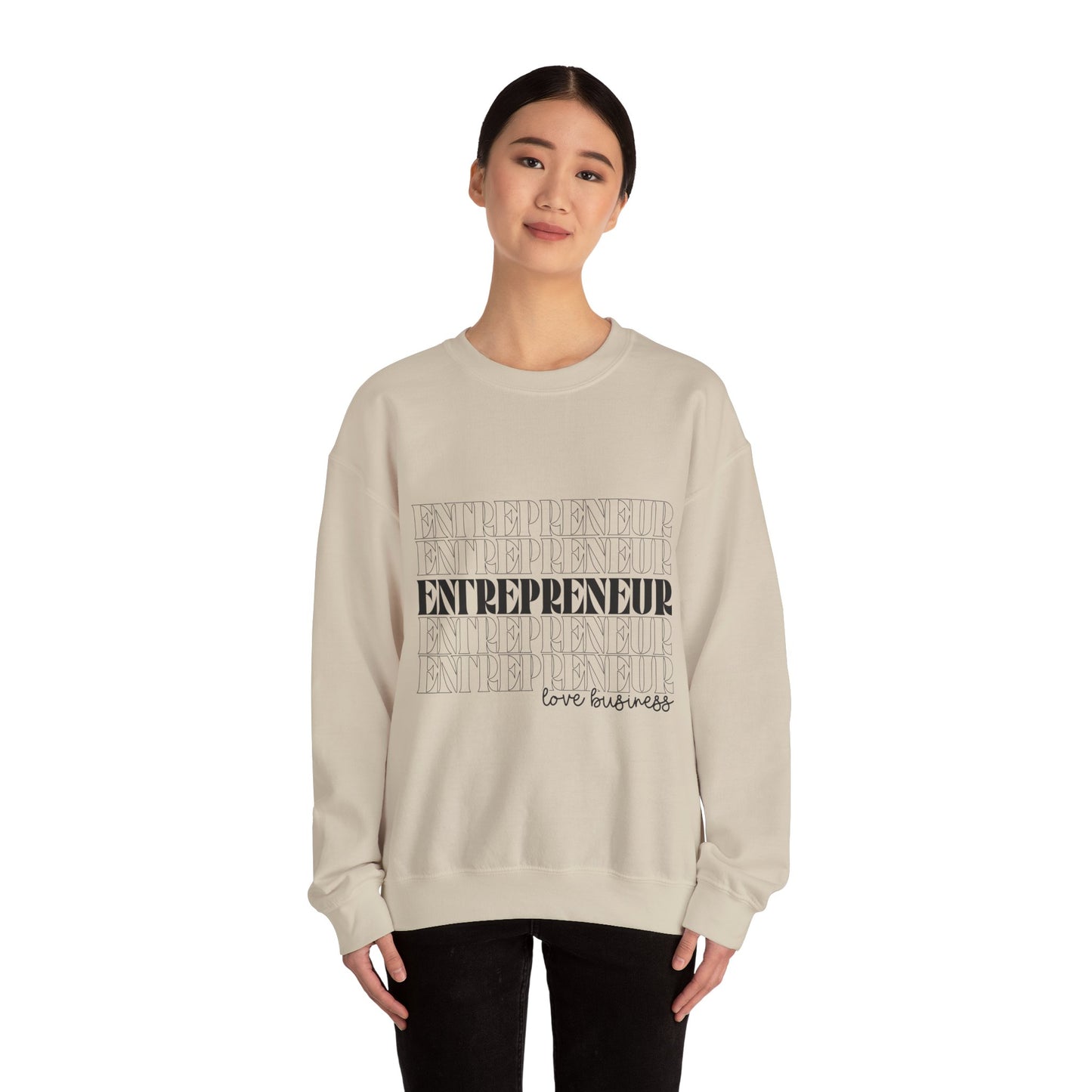 "Entrepreneur Love Business" Sweatshirt