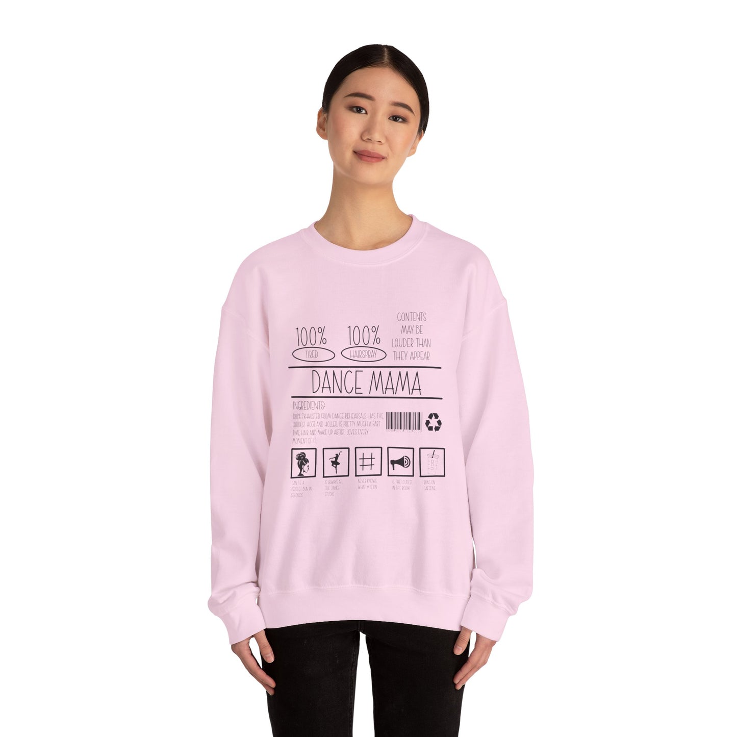 Dance Mama Sweatshirt – For the Moms Who Do It All (With Hairspray to Spare)